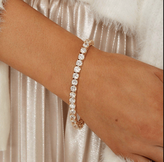 🏆Flash Sale⚡ 50K+ SOLD! Almost Gone-💥Sparkling Moissanite Bracelet