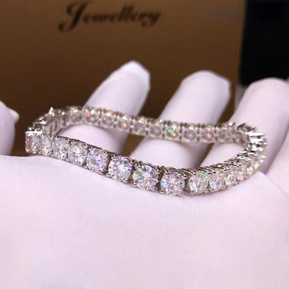 🏆Flash Sale⚡ 50K+ SOLD! Almost Gone-💥Sparkling Moissanite Bracelet