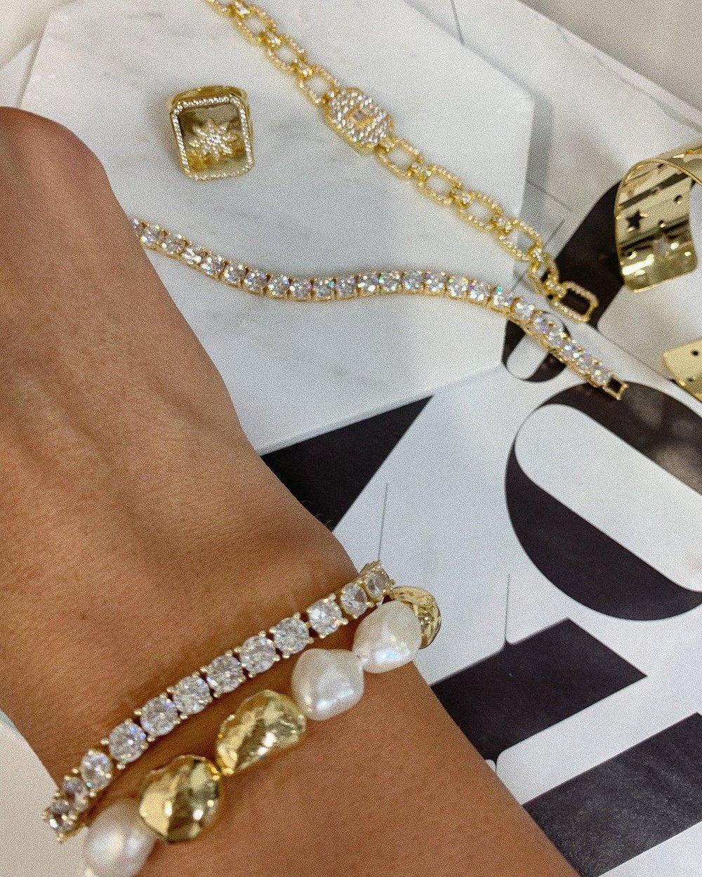 🏆Flash Sale⚡ 50K+ SOLD! Almost Gone-💥Sparkling Moissanite Bracelet